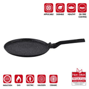 Herzog HR-2614: 24cm Marble Coated Crepe Pan