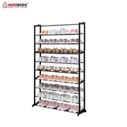 Herzberg HG-8077: 9-Tier Shoe Rack Organizer Blue