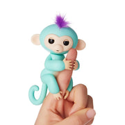 Cenocco Finger Toy Happy Monkey Turquoise