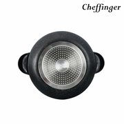 Cheffinger CF-COUS6: 6L Marble Coated Steam Cooker Couscous Pot