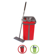 Cenocco CC-9077: Flat Mop with Bucket Green