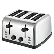 Daewoo SYM-1304: Wide Stainless Steel  Bread Toaster - 4 Drawer, 4 Slice