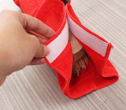 Genius Ideas Set Of 4 Microfiber Wiping Cloths With Velcro