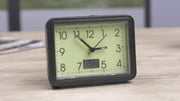 Genius Ideas Luminescent Alarm Clock And Thermometer