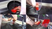 Genius Ideas Red SilicoClean Cleaning Pad