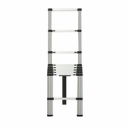 Herzberg HG-5260: Aluminum Telescopic Ladder with Anti Slip Footing - 2.6M