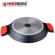 Herzberg HG-7132PP: 32cm Paella Pan