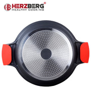 Herzberg HG-7132PP: 32cm Paella Pan