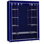 Herzberg HG-8009: Storage Wardrobe - Large Blue