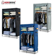 Herzberg HG-8012: Storage Wardrobe Blue