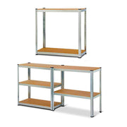 Herzberg HG-8027:Galvanized Storage Shelf