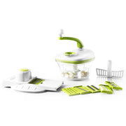 Herzberg HG-8031: 10 in 1 Chopper and Slicer Set