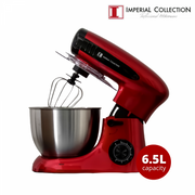 Imperial Collection Multi Function 4in1 Tilt-Head Stand Mixer Red