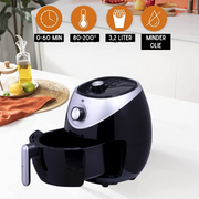 Just Perfecto JL-21: 1400W Hot Air Fryer With Knob Control - 3.2L