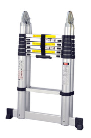 Herzberg HG-5440: Retracting Aluminum Telescopic Ladder - 4.40M