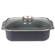 Royalty Line RL-ACR34: 34cm Marble Coating Roasting Casserole