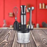 Royalty Line RL-ESMS800: 2-Speed  3-in-1 Hand Blender, Whisker, Chopper - 800W