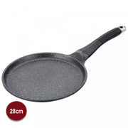 Royalty Line RL-CP28M: 28cm Pancake Pan Marble Coating