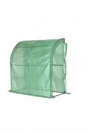 Herzberg Lean on Walk-In Greenhouse with Windows