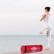 Umbro Red Fitness and Yoga Mat 190x58x1cm