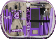 Wellys 18 Pieces Manicure Set "Lavender"